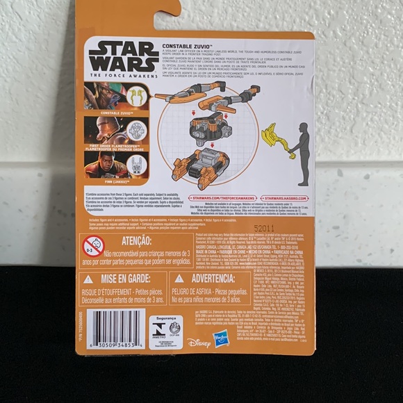 2015 Hasbro Disney Star Wars Constable Zuvio Action Figure - Picture 9 of 11